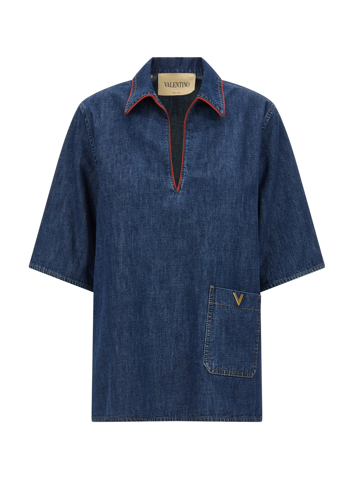 Valentino Garavani Dress Shirt in blue, Cotton