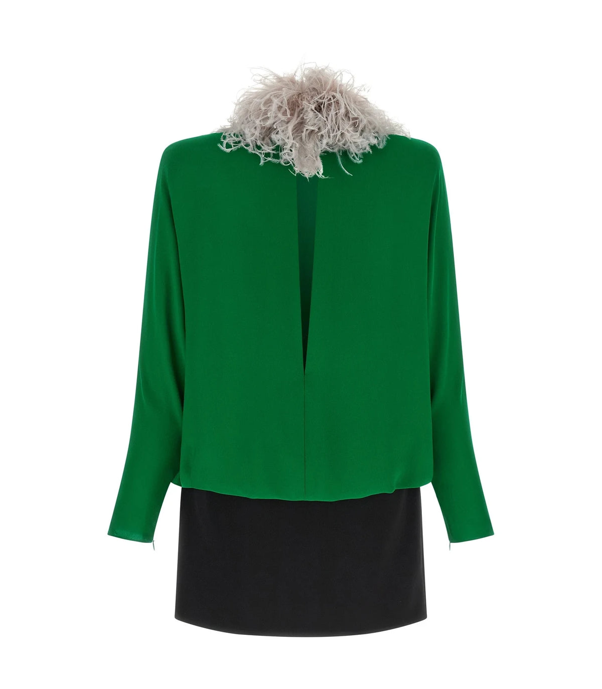 Valentino Garavani Dresse in green, Silk — view 3