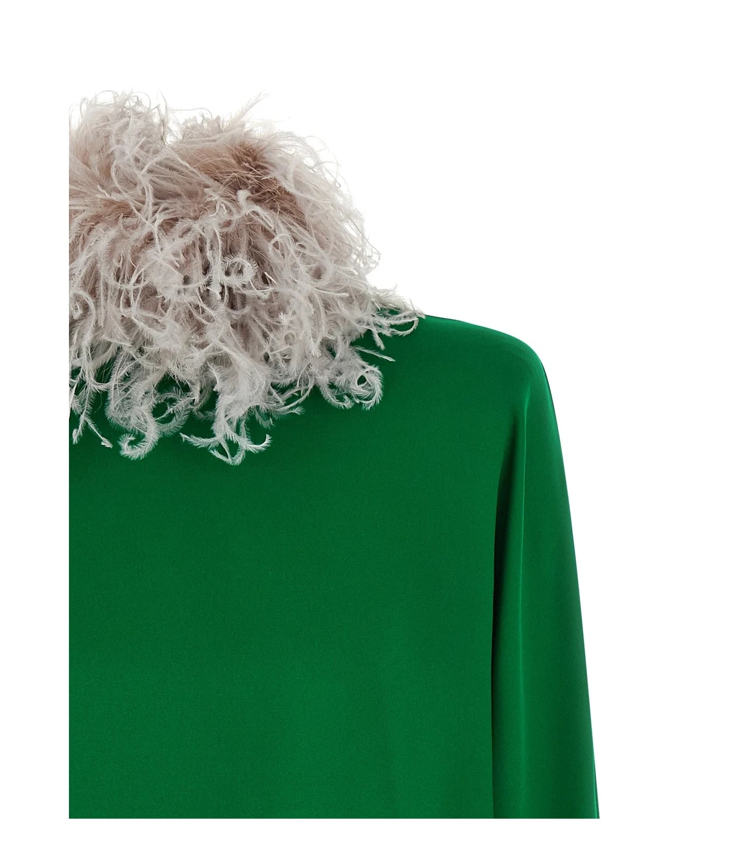 Valentino Garavani Dresse in green, Silk — view 4