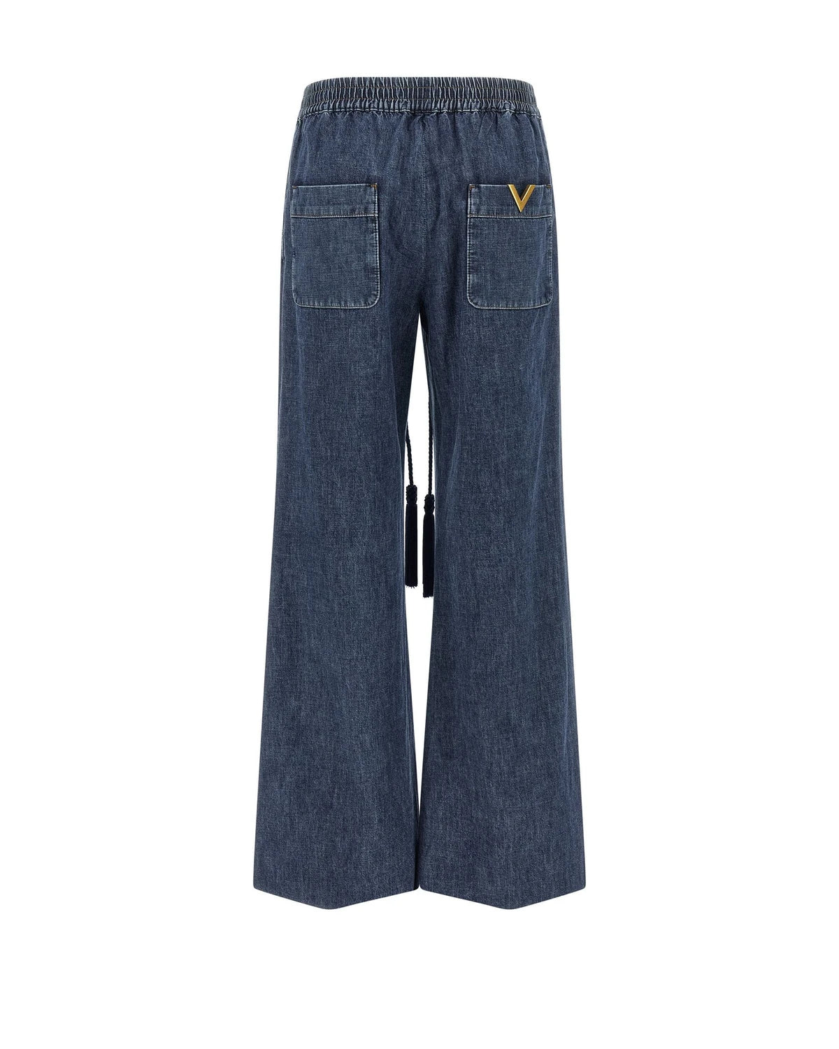 Valentino Garavani Jean in blue, Cotton — view 2