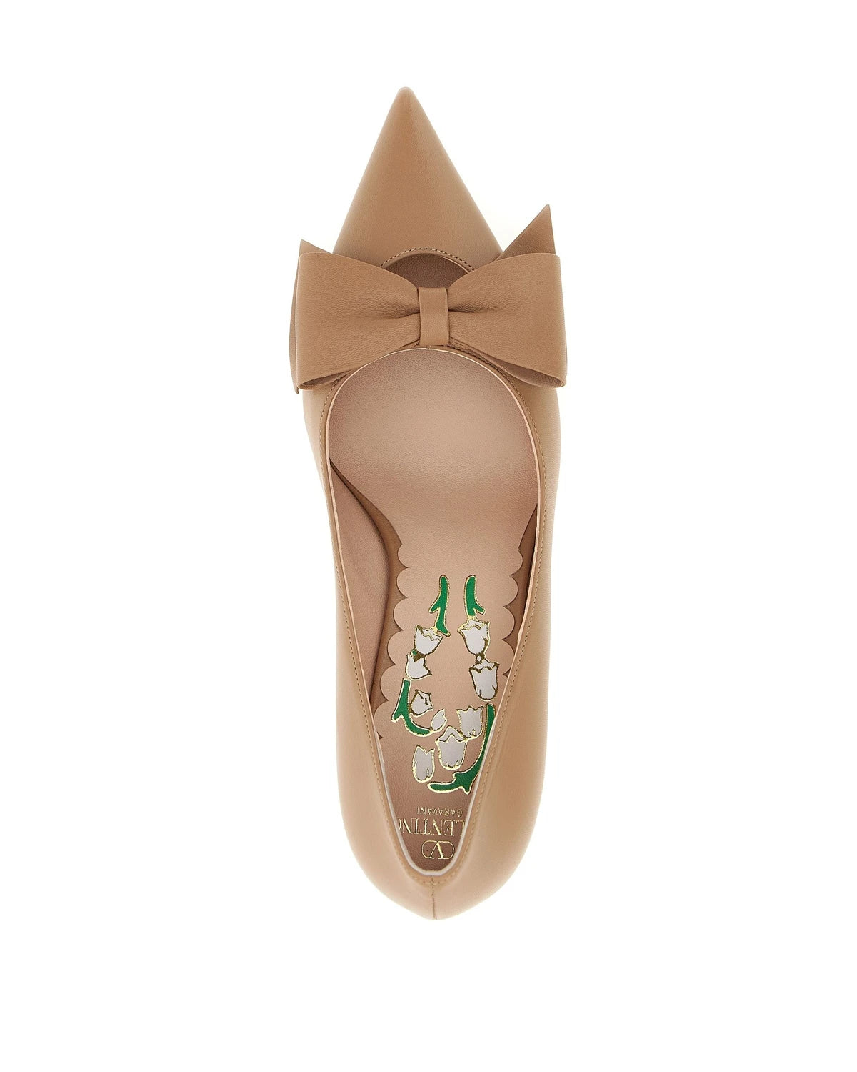 Valentino Garavani Pumps in pink, Calf Leather — view 4