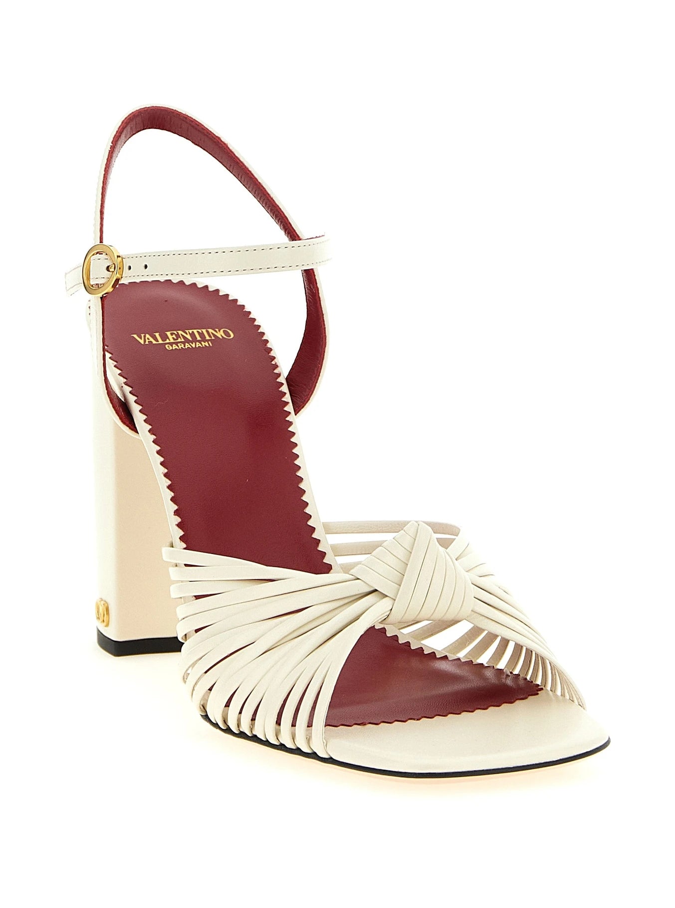 Valentino Garavani Sandals in white, Goat Leather — view 2