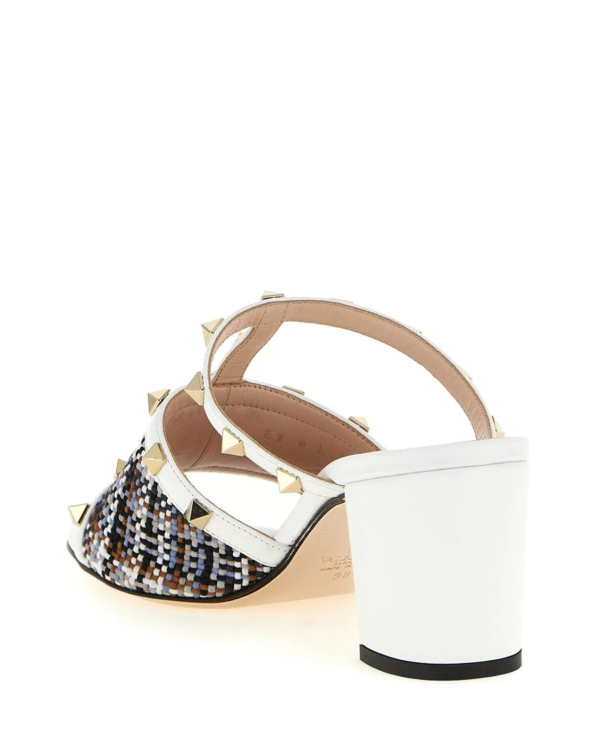 Valentino Garavani Sandals in white, Polyester — view 3