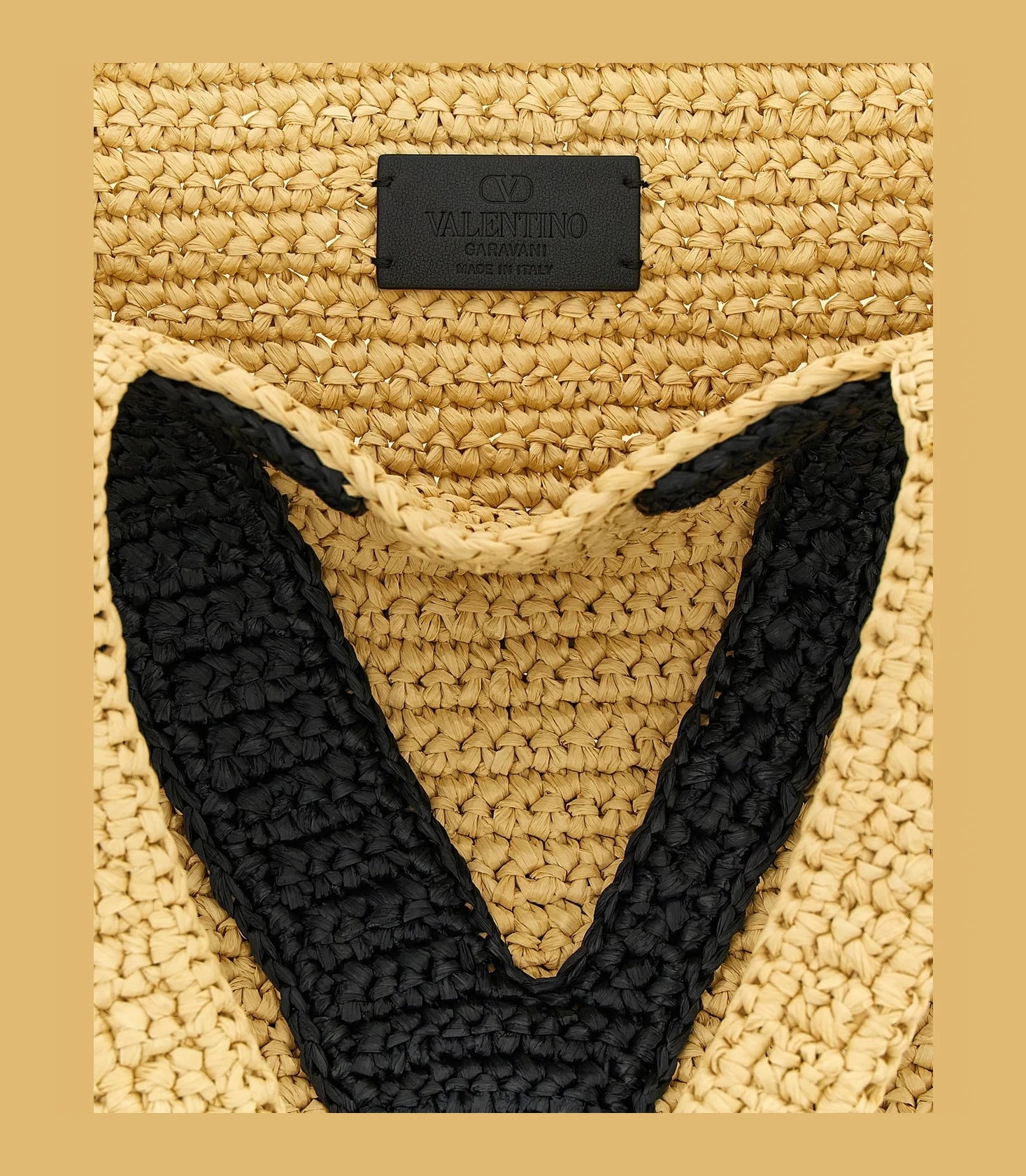 Valentino Garavani Shopping Tote in black, Viscose — view 4