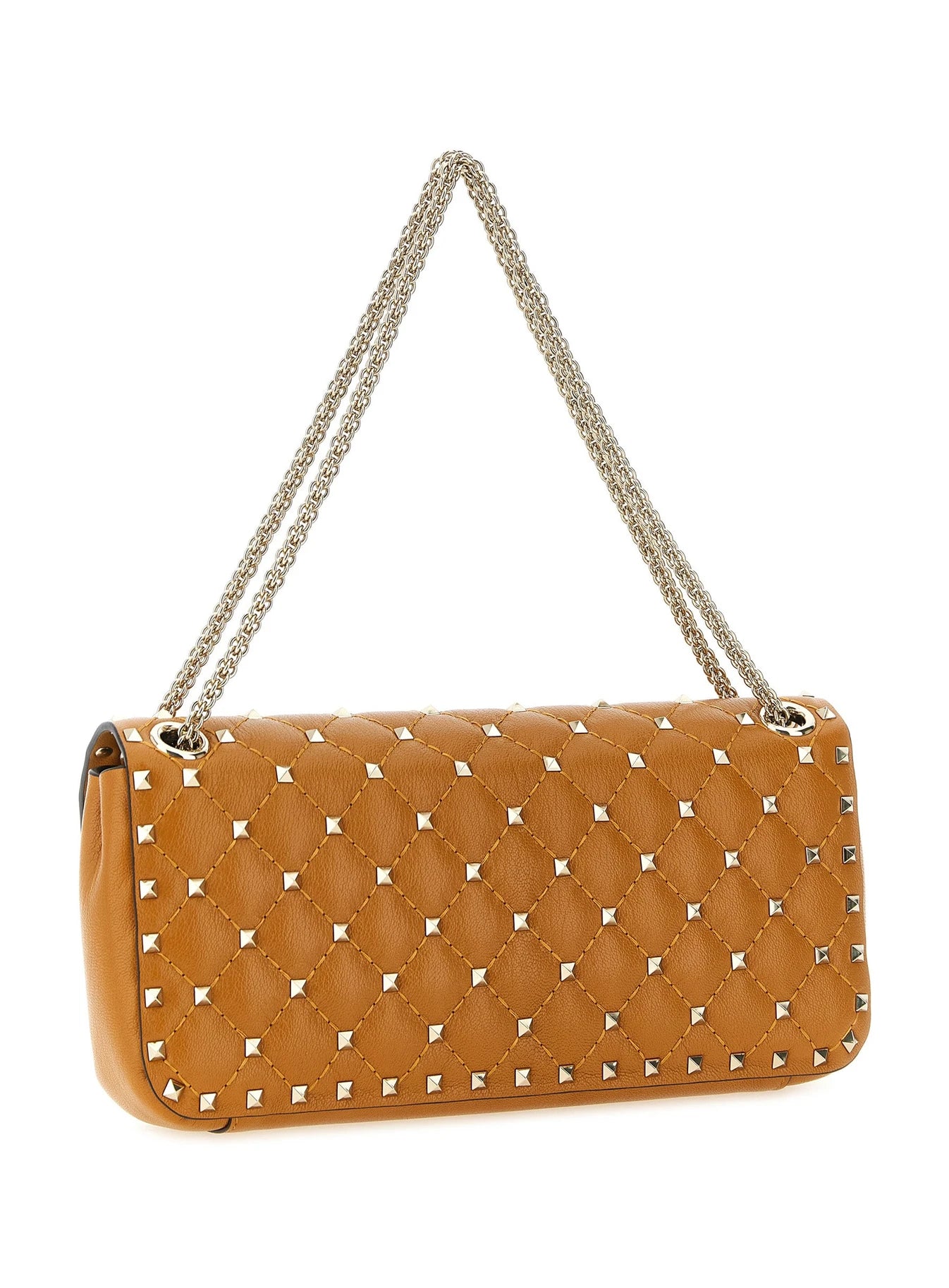 Valentino Garavani Shoulder Bag in orange, Goat Leather — view 2