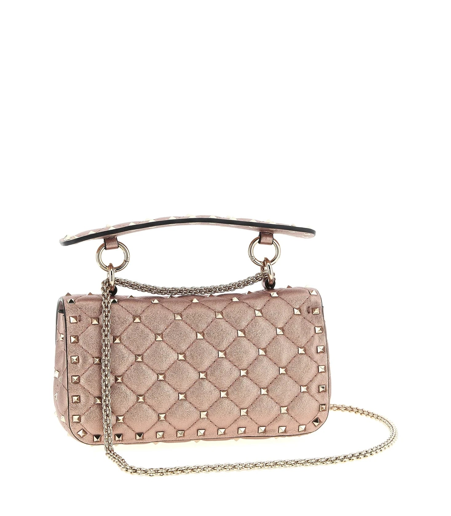 Valentino Garavani Shoulder Bag in pink, Lamb Leather — view 2