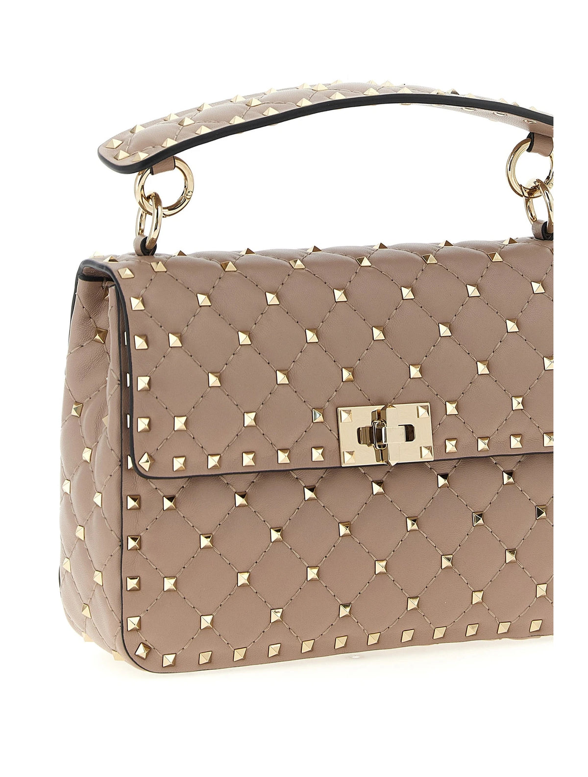 Valentino Garavani Shoulder Bag in pink, Lamb Leather — view 3