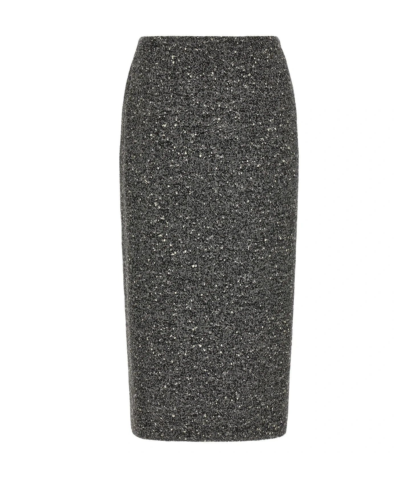 Valentino Garavani Skirt in gray, Virgin Wool