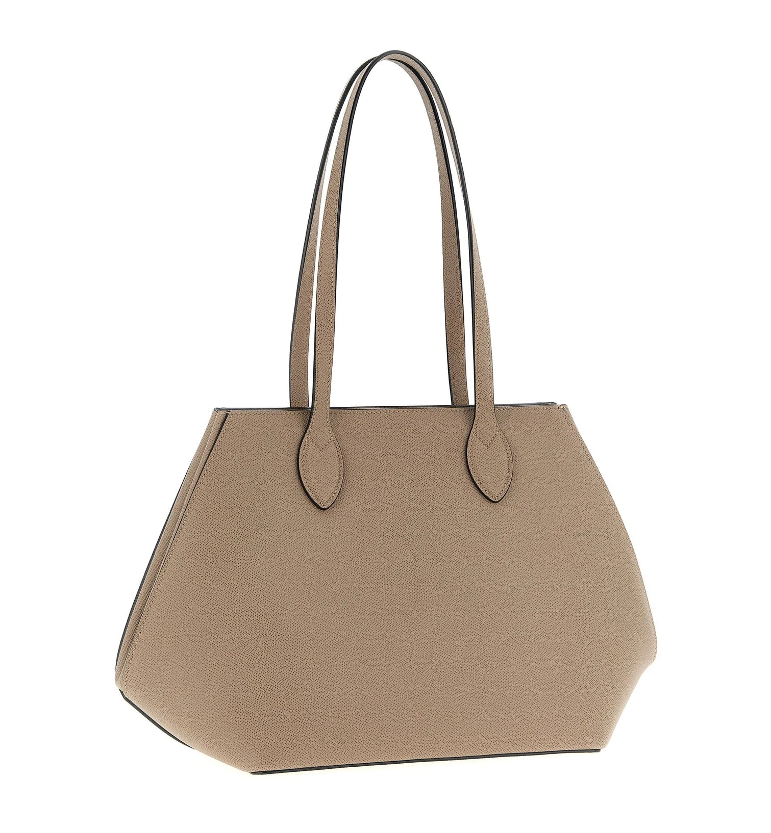 Valextra Tote Bag in beige, Calfskin Leather — view 2