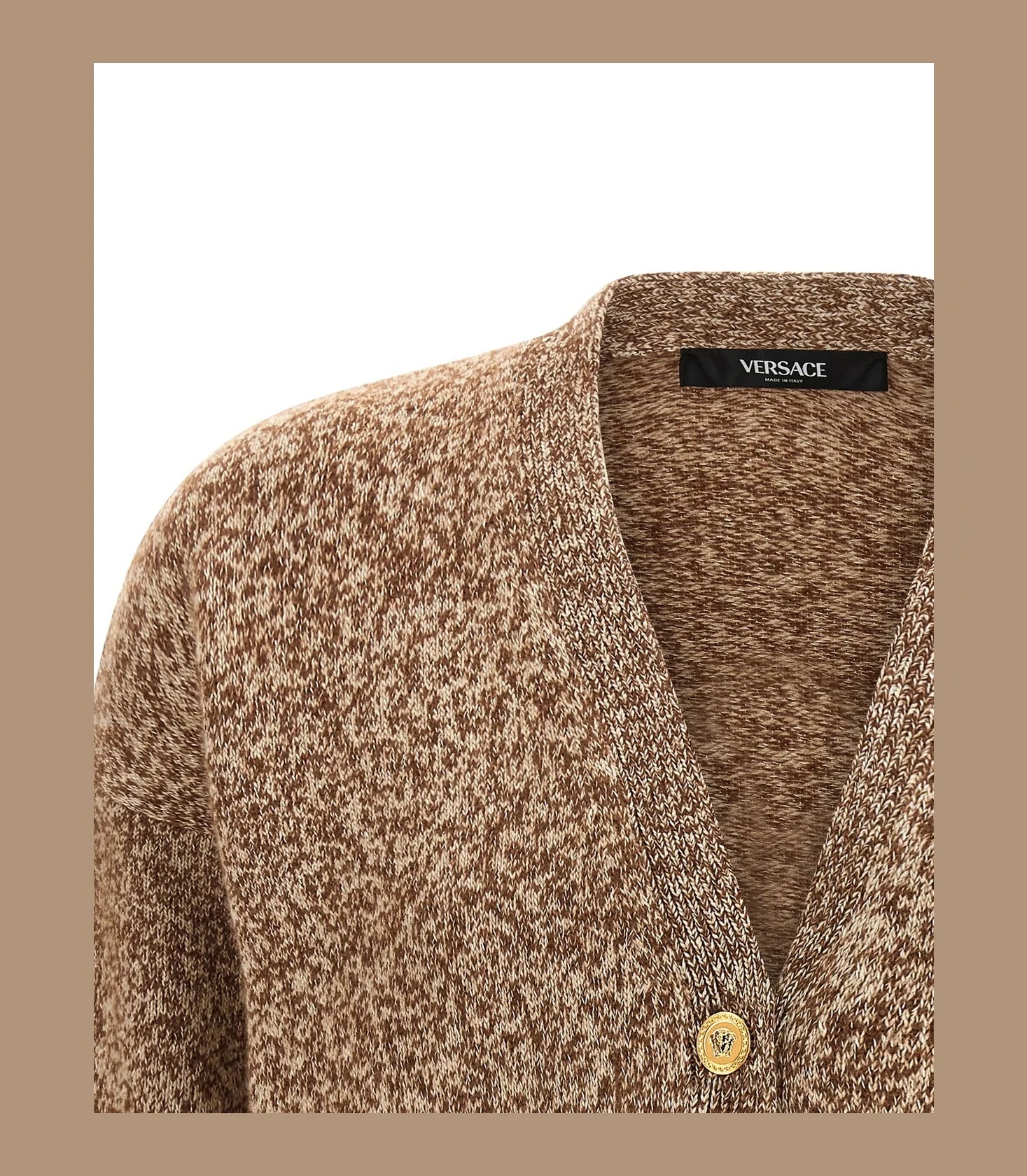 Versace Cardigan in beige, Wool β view 3