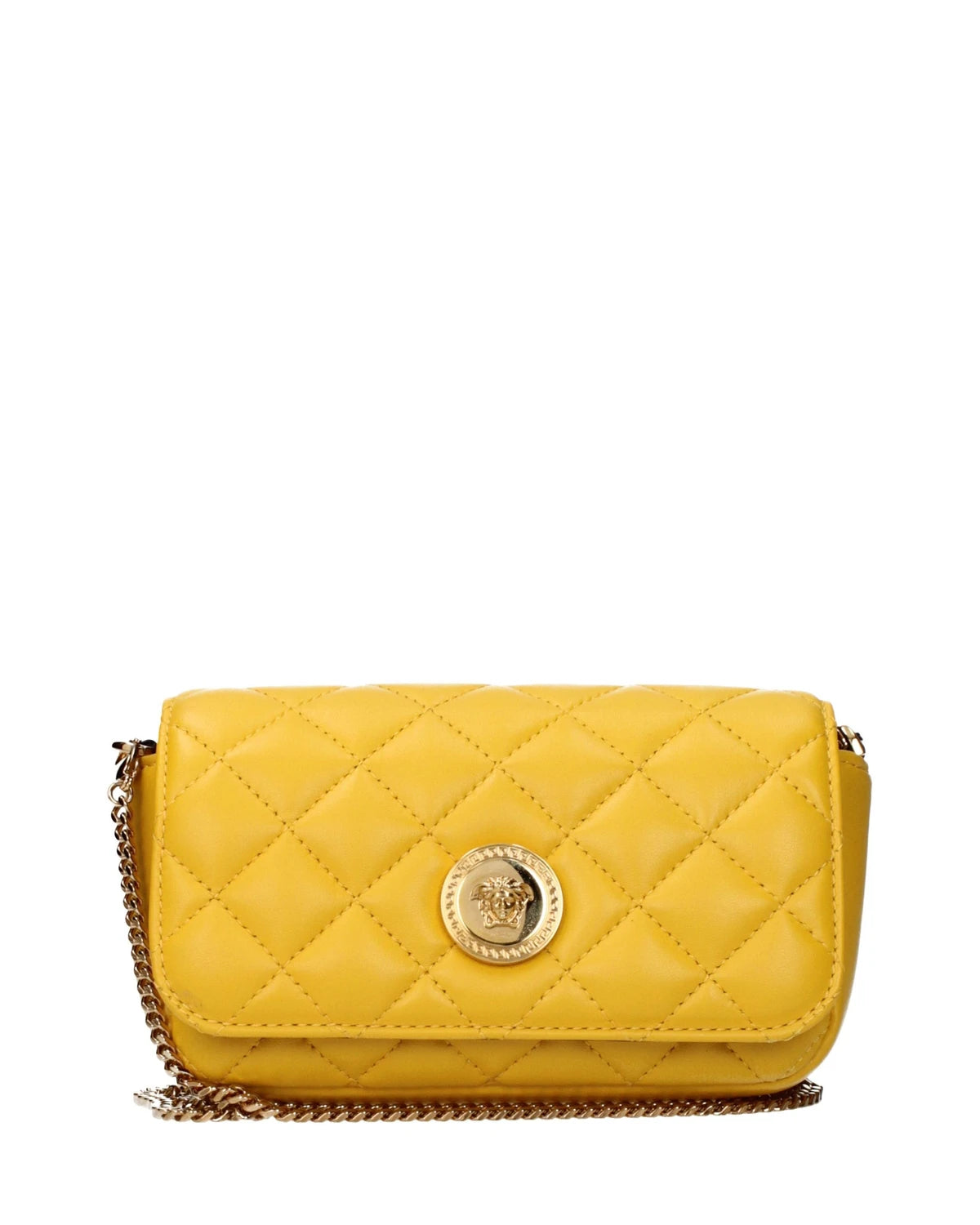 Versace Cross Body Bag in yellow