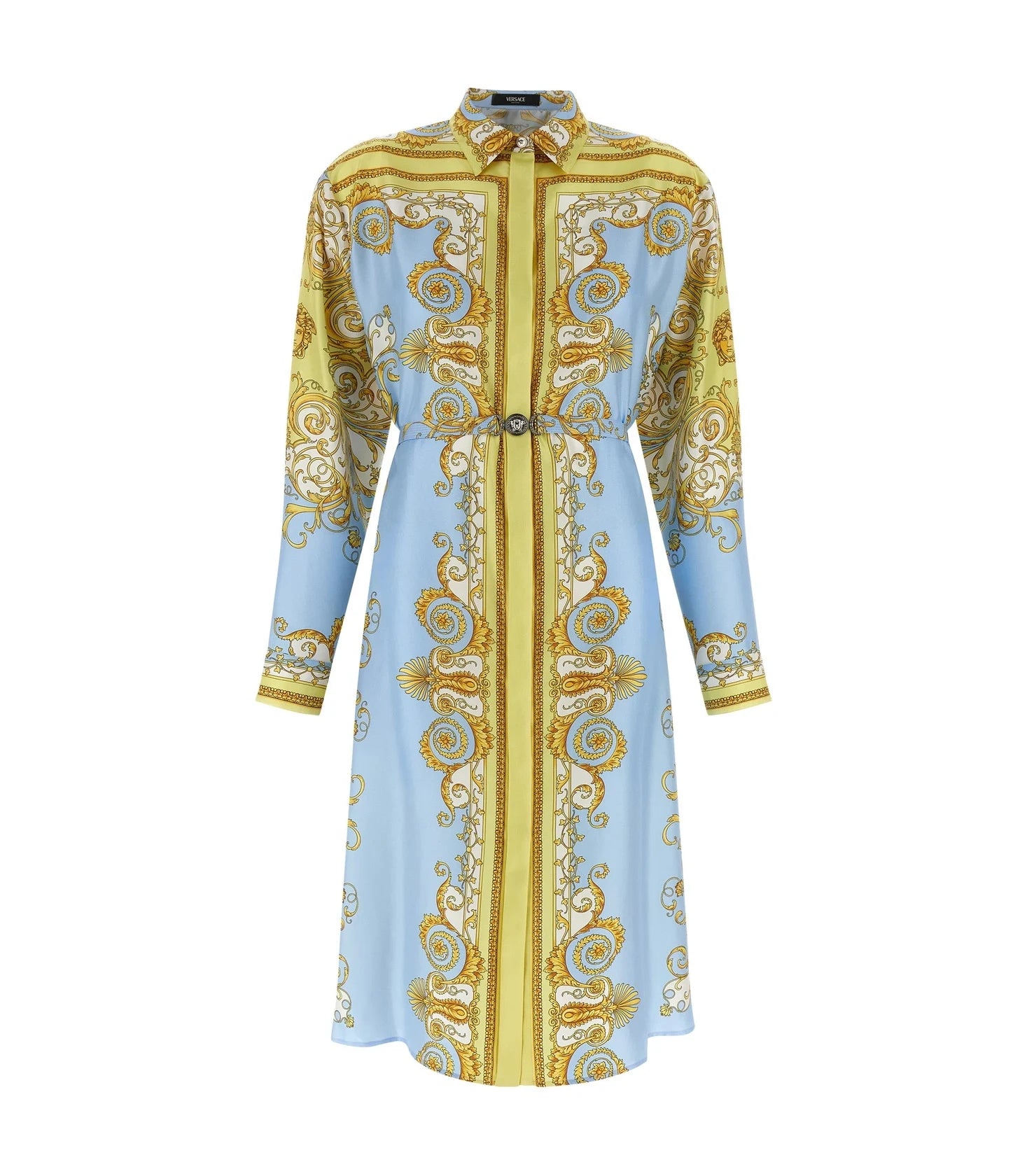 Versace Dresse in blue, Silk
