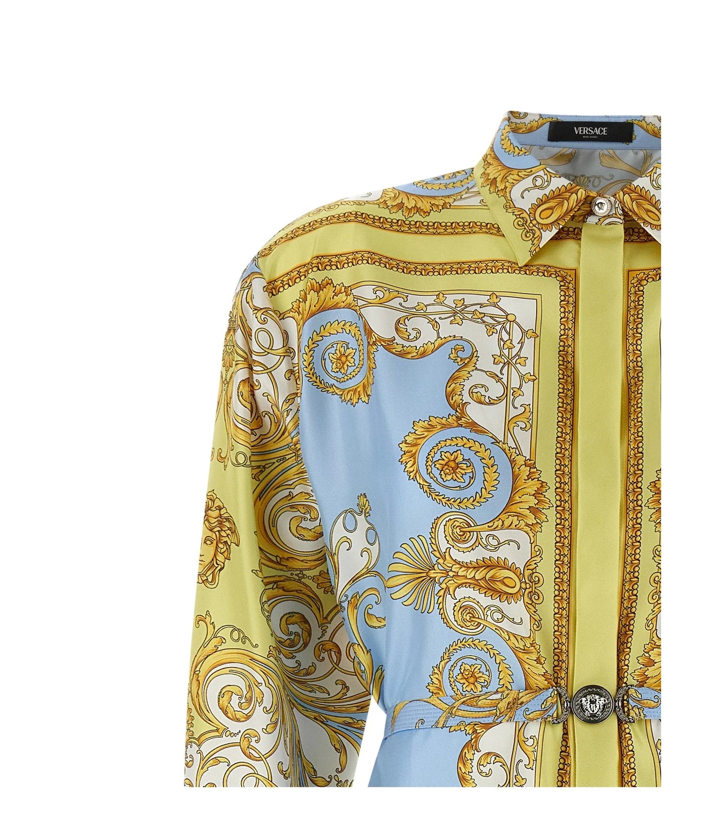 Versace Dresse in blue, Silk — view 3