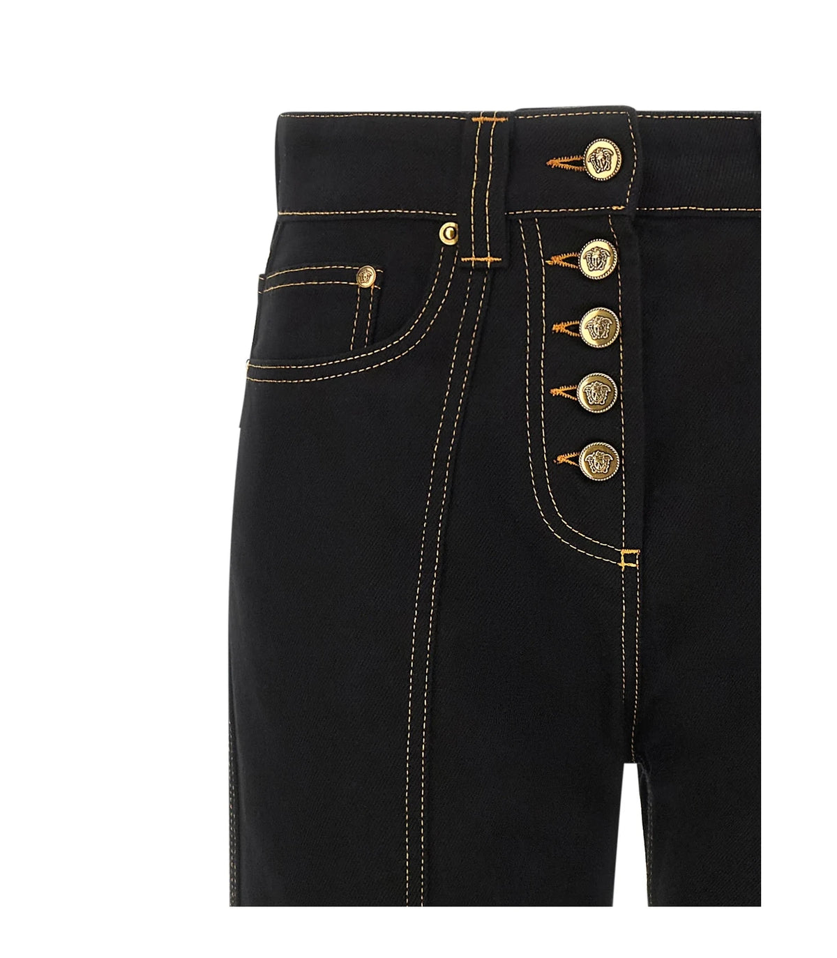 Versace Jean in black, Cotton — view 3