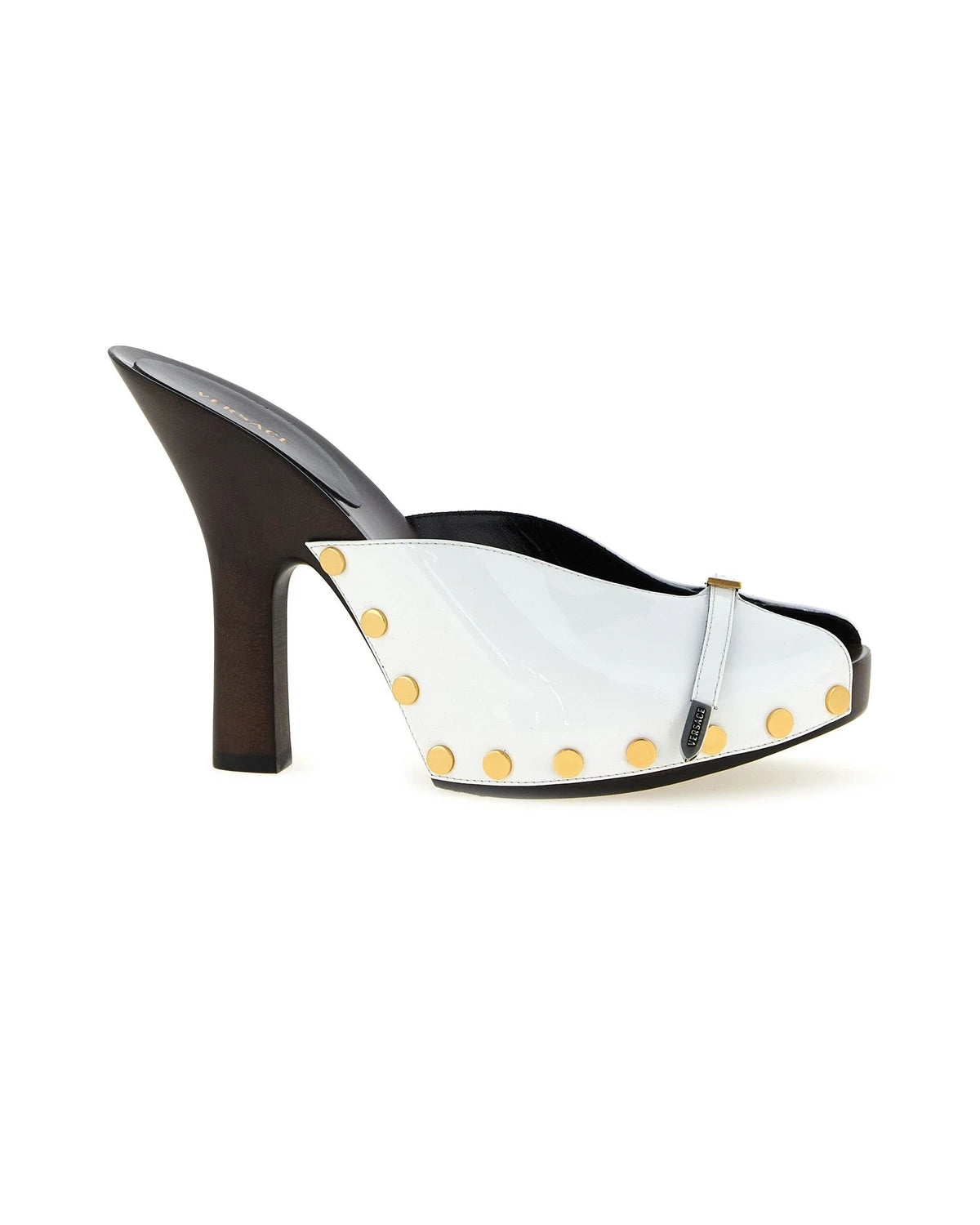 Versace Pumps in white, Calfskin Leather