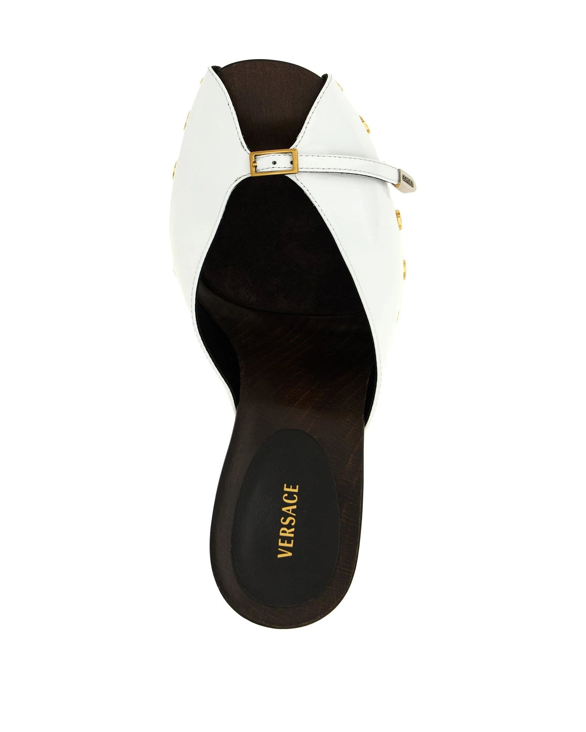 Versace Pumps in white, Calfskin Leather — view 4