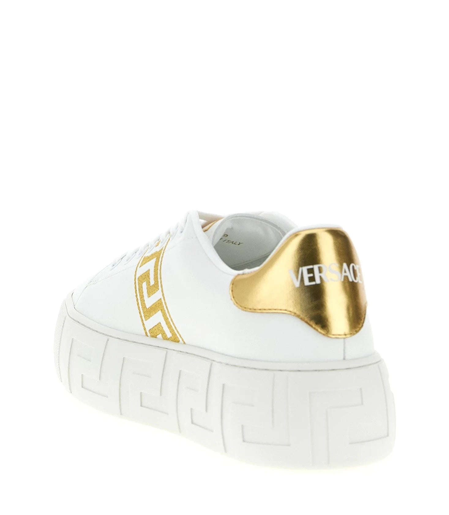 Versace Gold Platform Sneakers