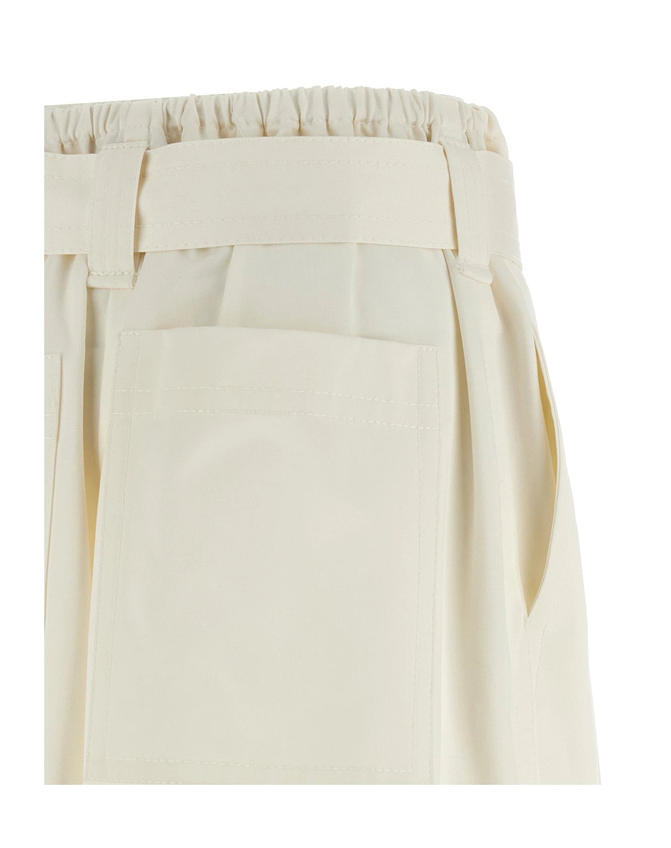 Zimmermann Bermuda in white, Cotton — view 4