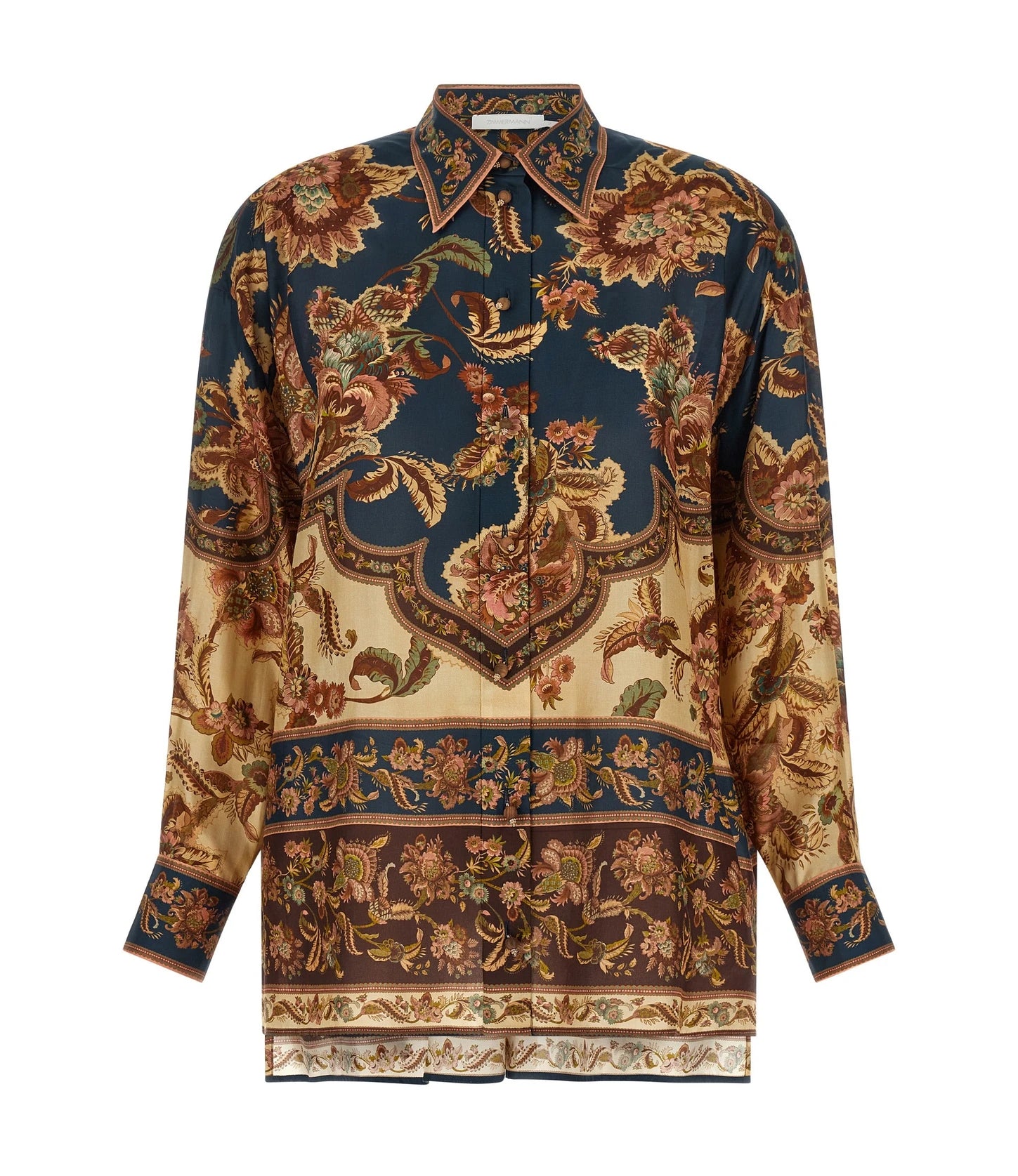 Zimmermann Blouse in multicolor, Silk