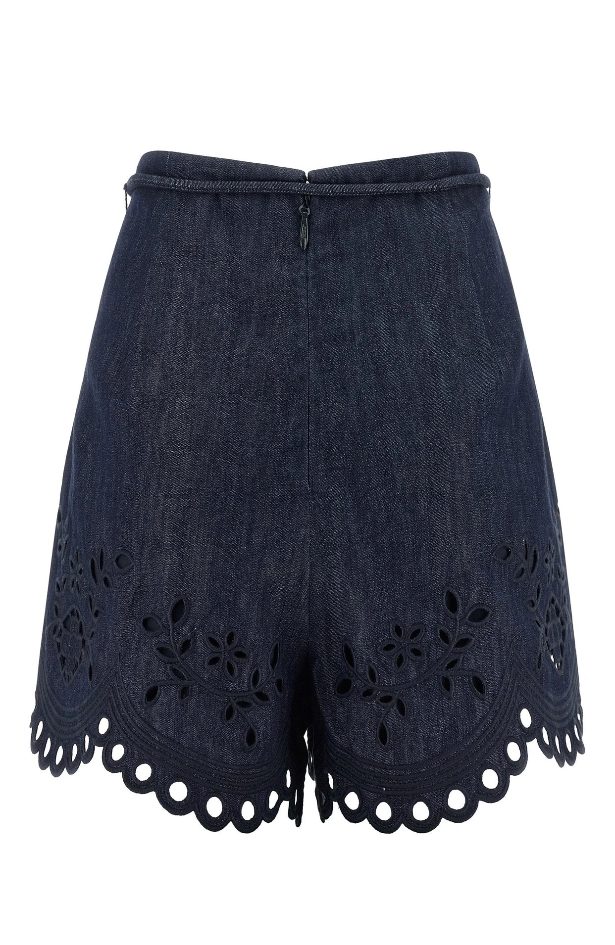 Zimmermann Denim Short in blue, Cotton — view 2
