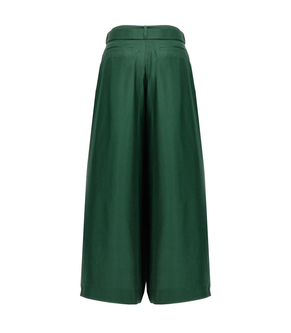 Zimmermann Palazzo Pant in green, Silk — view 2