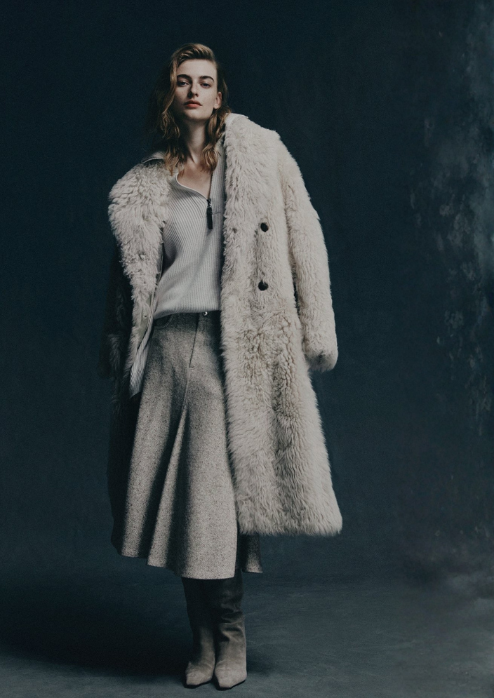 The Best Shearling, Puffer & Textured Winter Coats of the Season