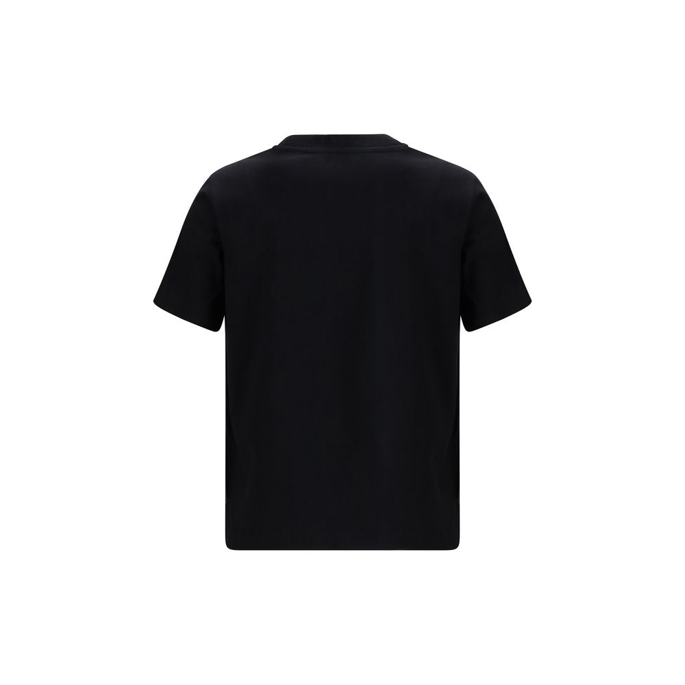 Burberry Black Cotton T-shirt Glam Steals