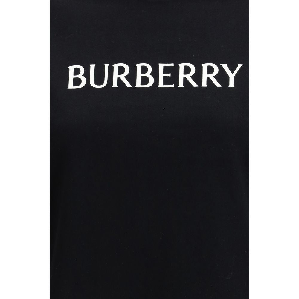 Burberry Black Cotton T-shirt Glam Steals