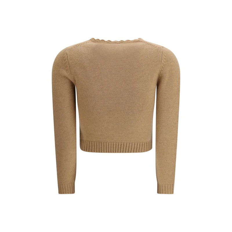Chloé Brown Wool Sweatshirt