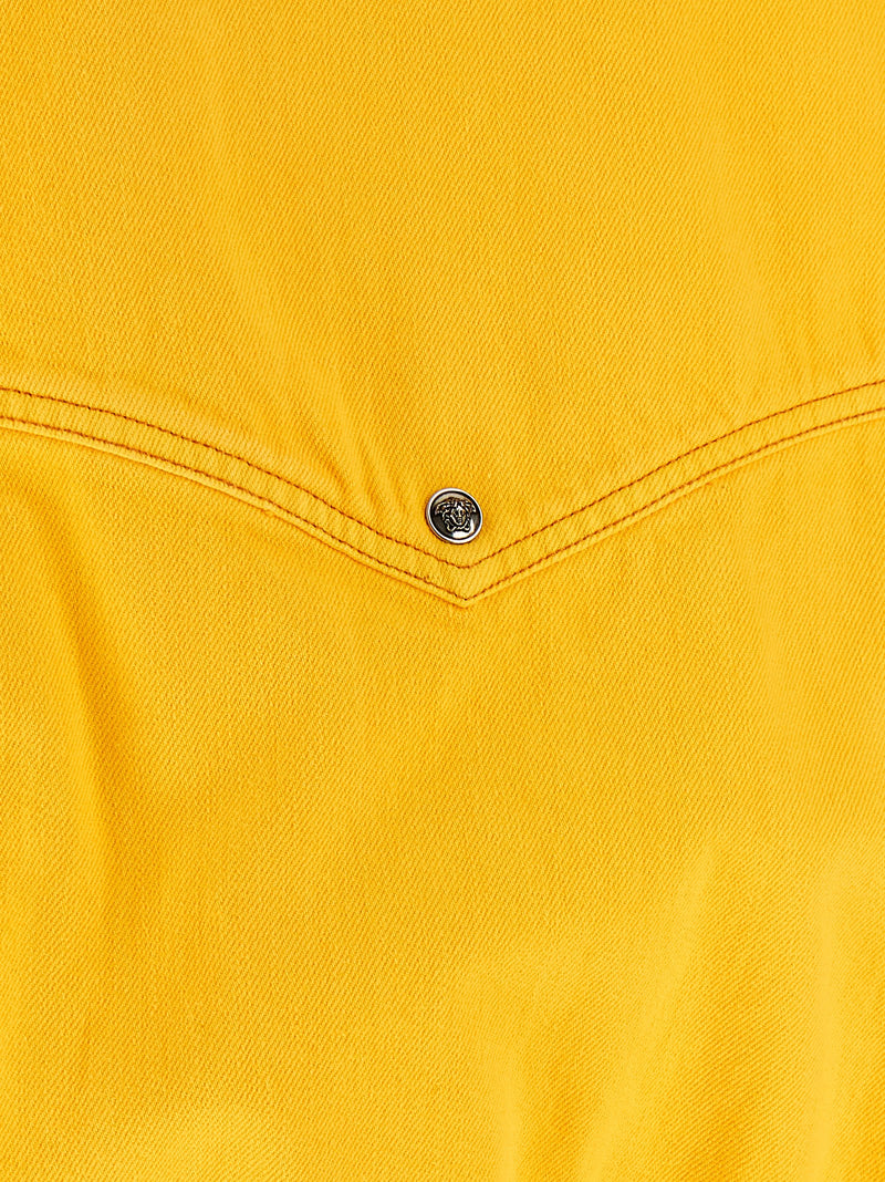 Versace Over Denim Bluson Jackets