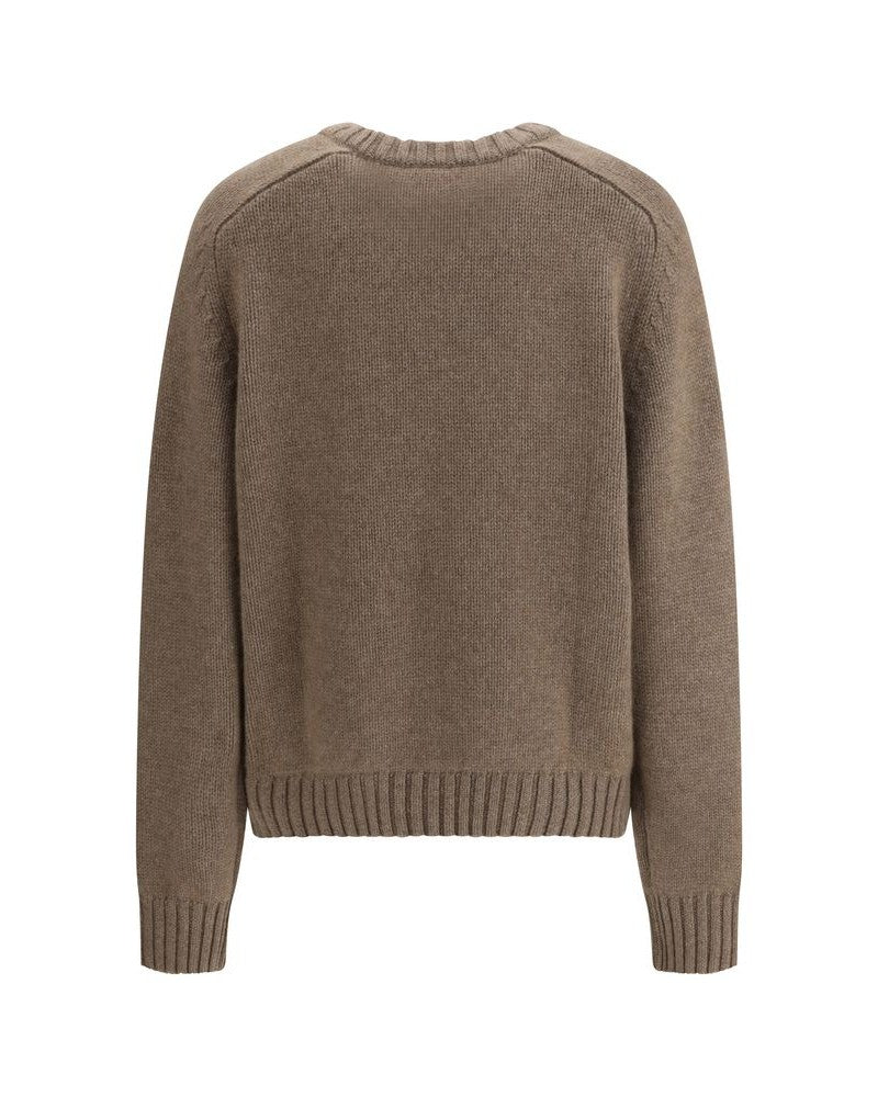 Khaite Brown Cashmere Sweater Glam Steals