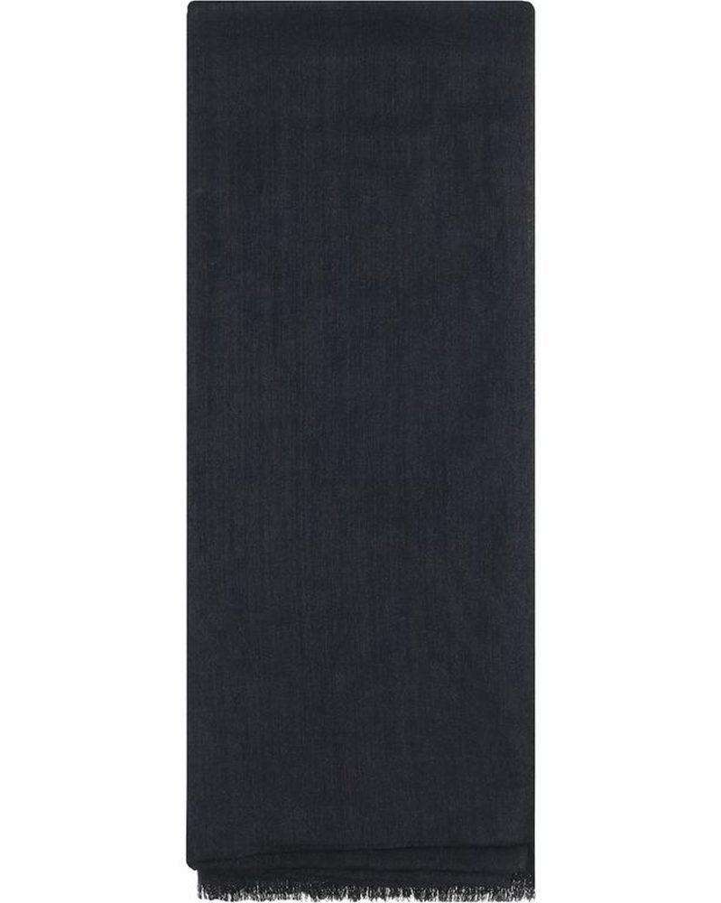 Brunello Cucinelli Black Cashmere Scarf Glam Steals