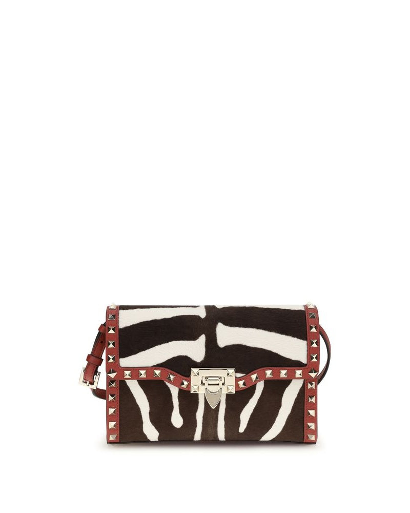 Multicolor Calf Leather Bos Taurus Shoulder Bag 