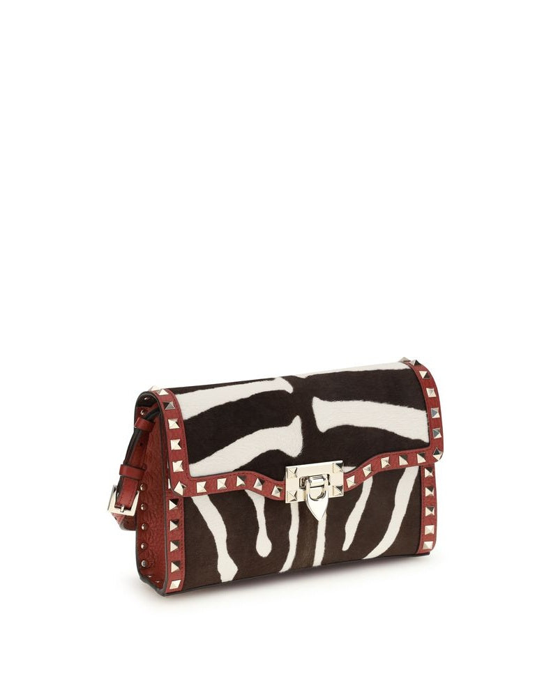 Multicolor Calf Leather Bos Taurus Shoulder Bag 