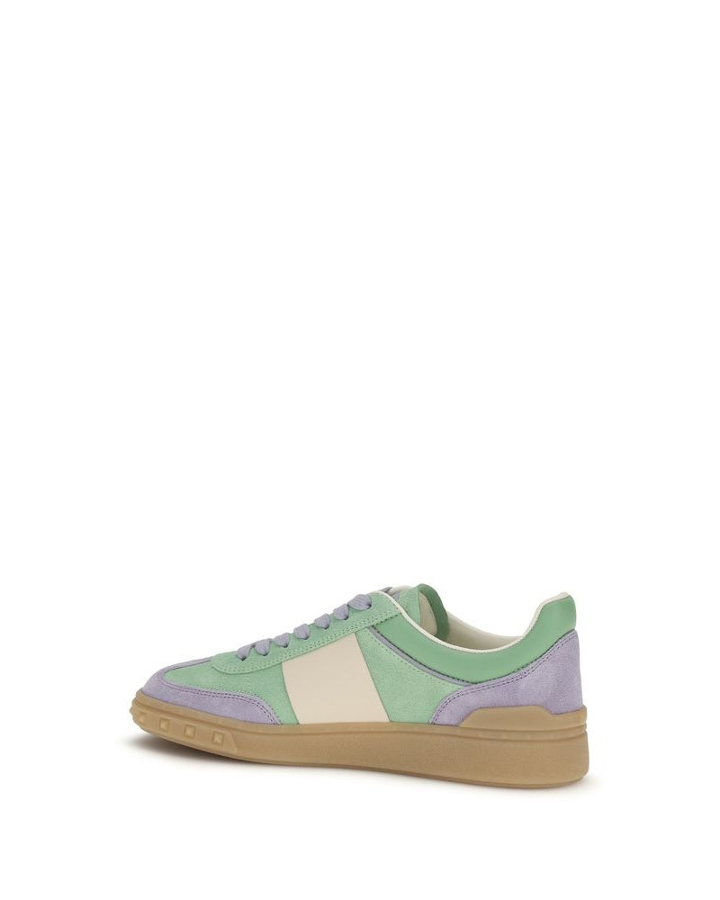 Multicolor Calf Leather Bos Taurus Low Top Sneakers 