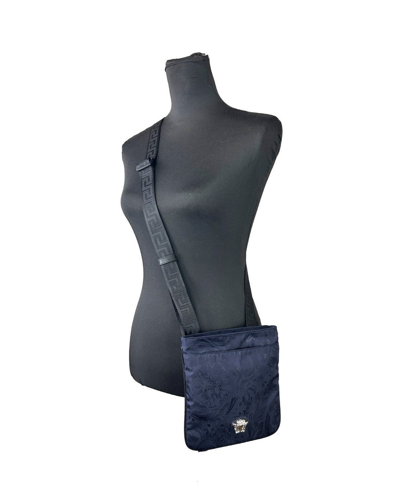 Versace Medusa Flat Crossbody Bag 