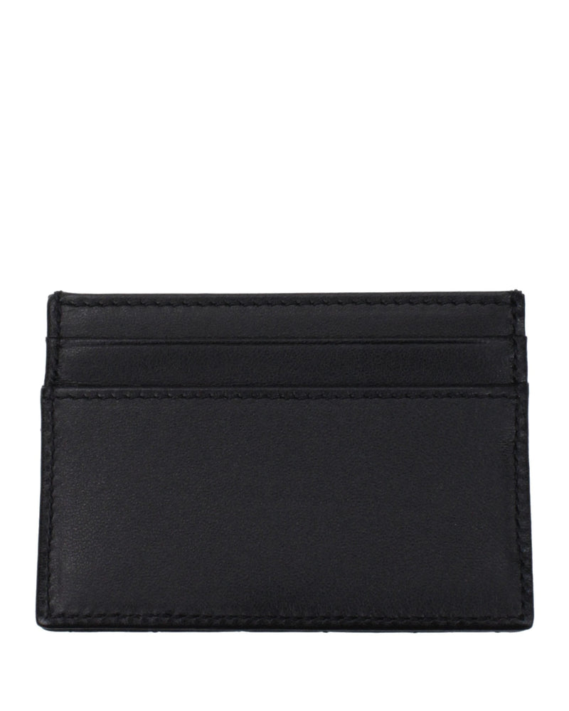 Black Leather Cardholder 