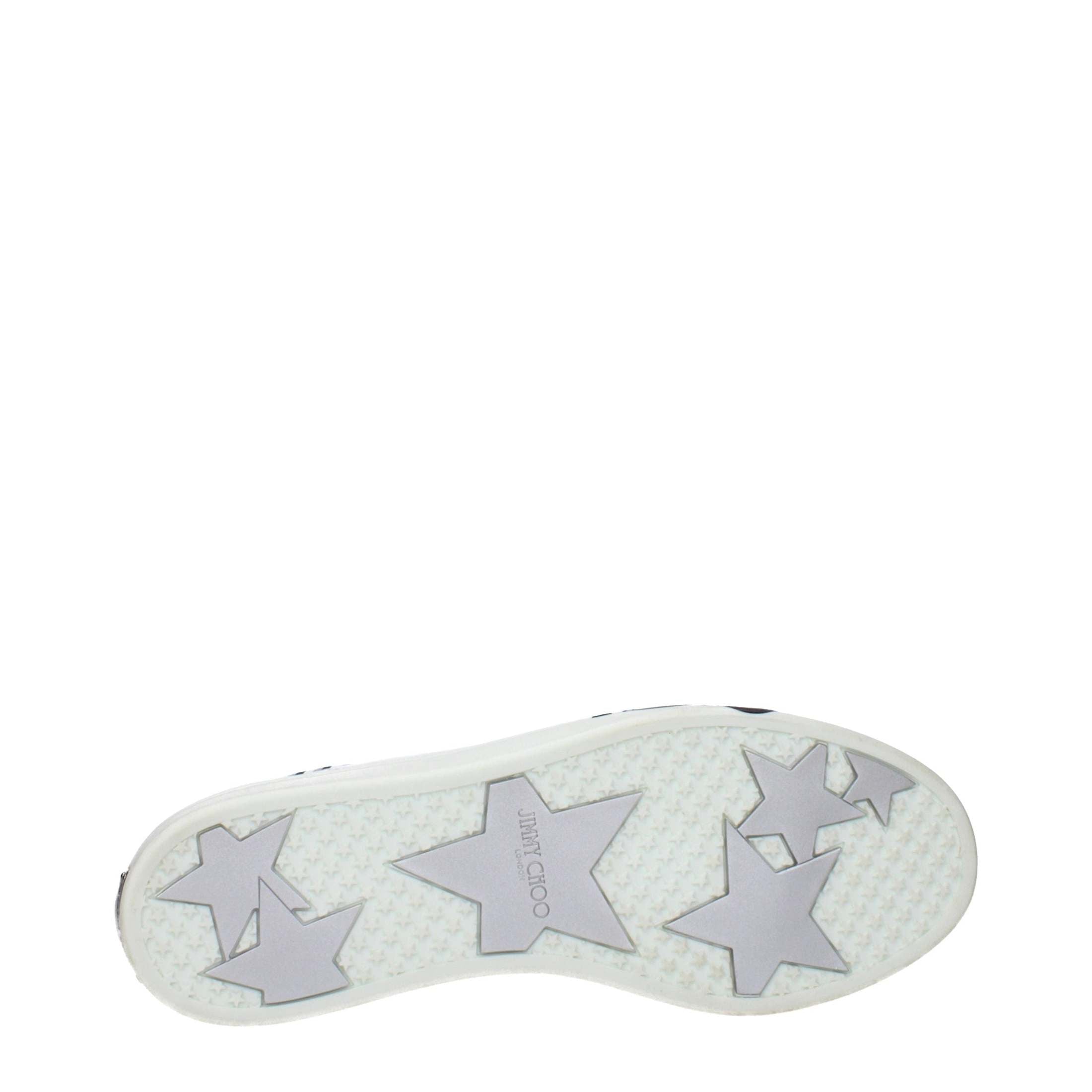 Jimmy Choo White Leather Low Top Sneakers Glam Steals