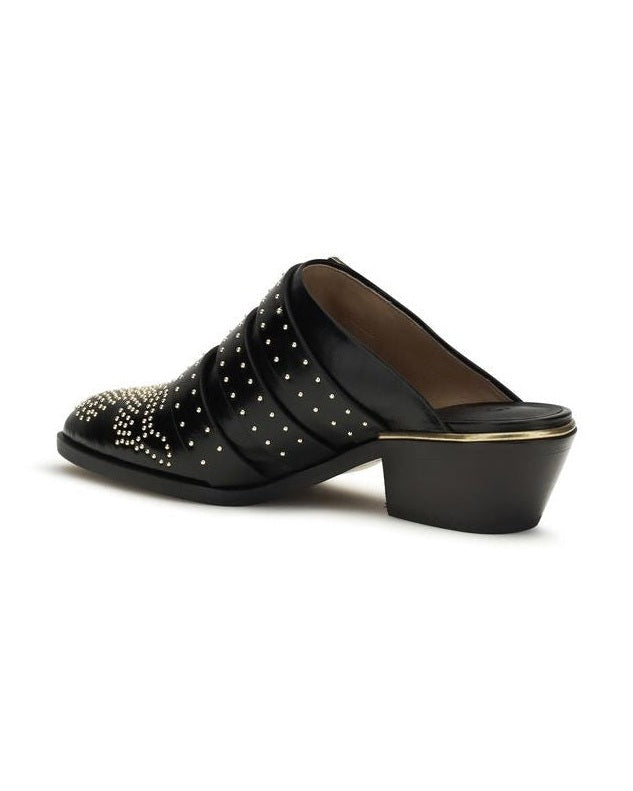 Chloé Black Mules Glam Steals