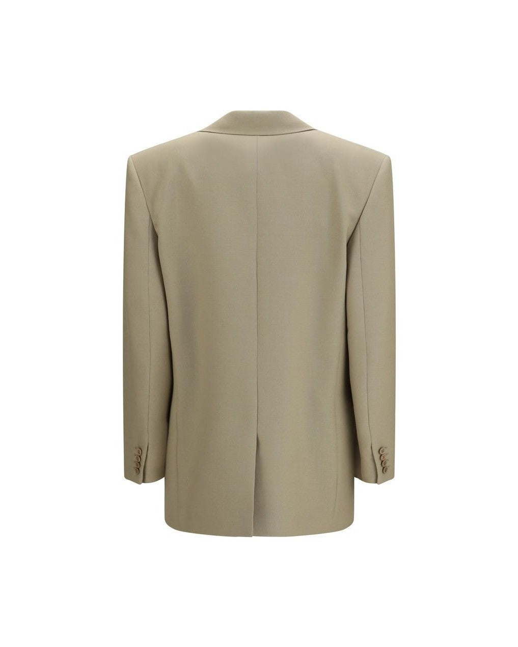 Saint Laurent Beige Wool Oves Aries Blazer Glam Steals