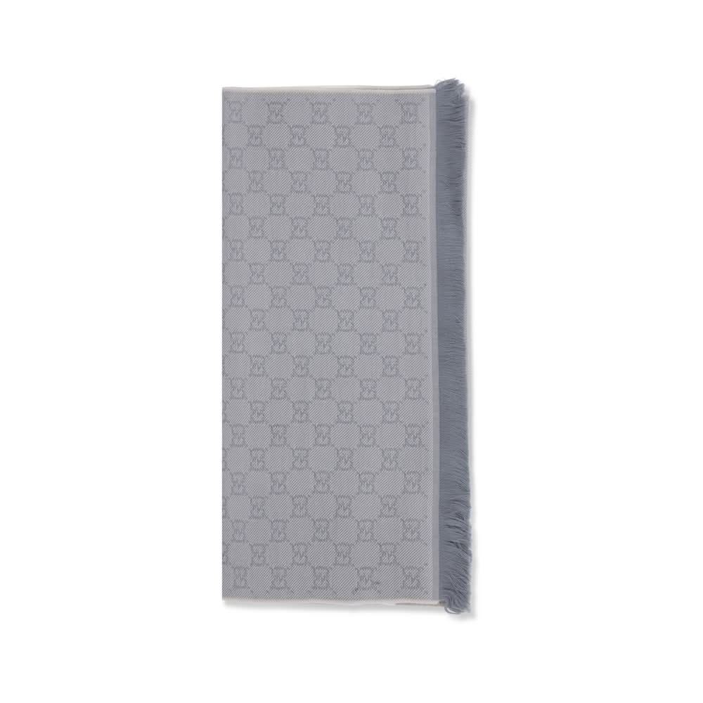 Gucci Gray Wool Scarf 