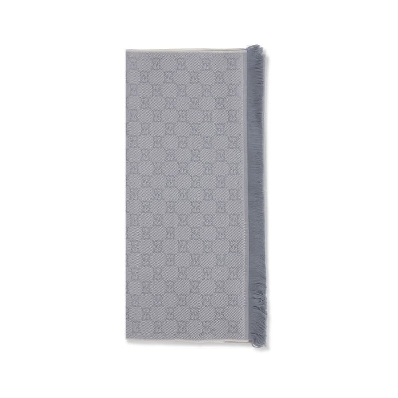 Gucci Gray Wool Scarf 