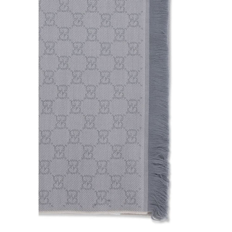 Gucci Gray Wool Scarf 