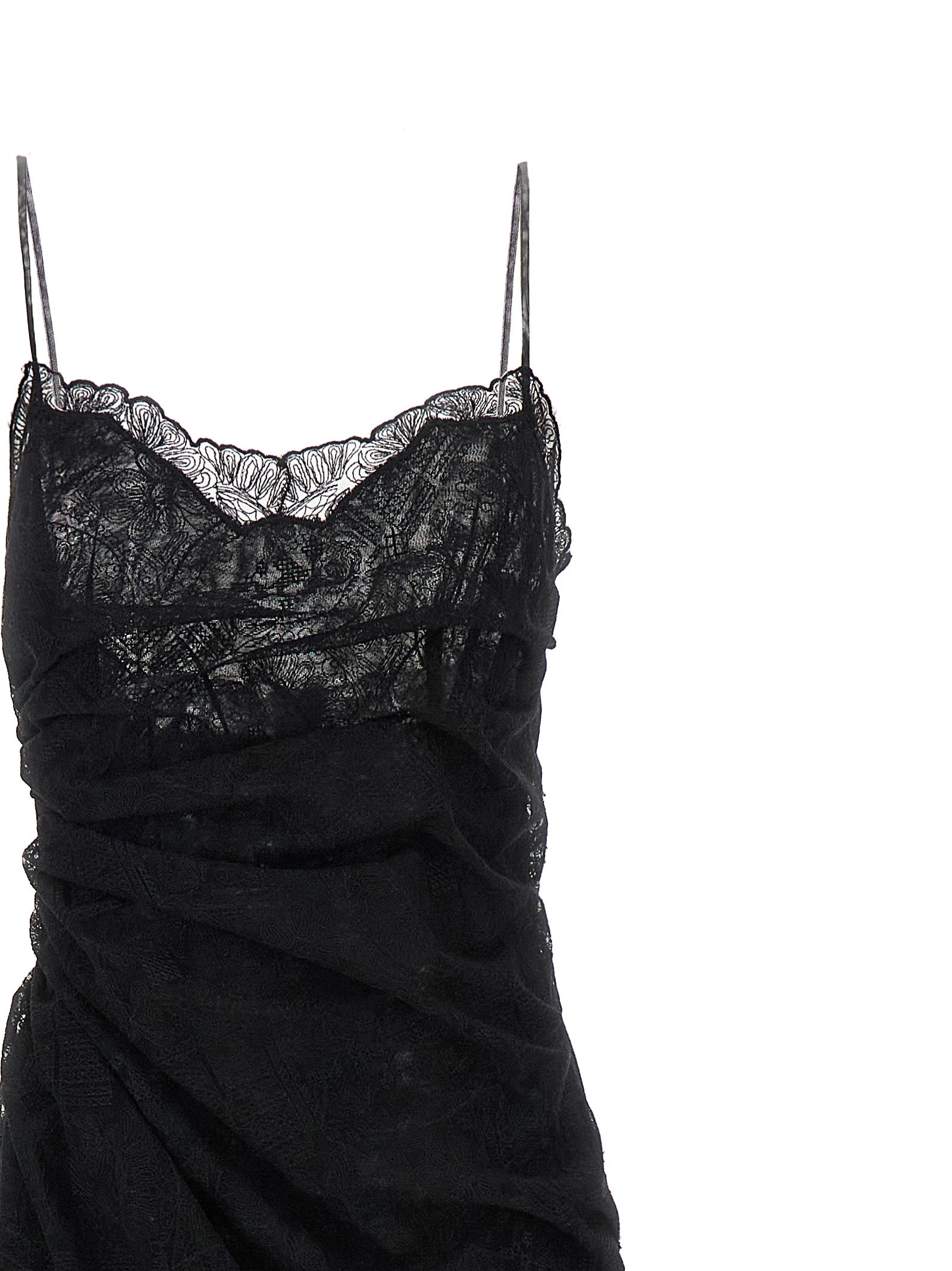 Ermanno Scervino Black Dress