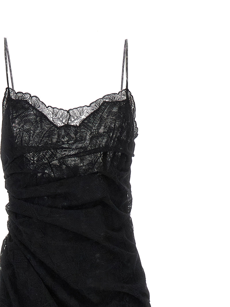 Ermanno Scervino Black Dress