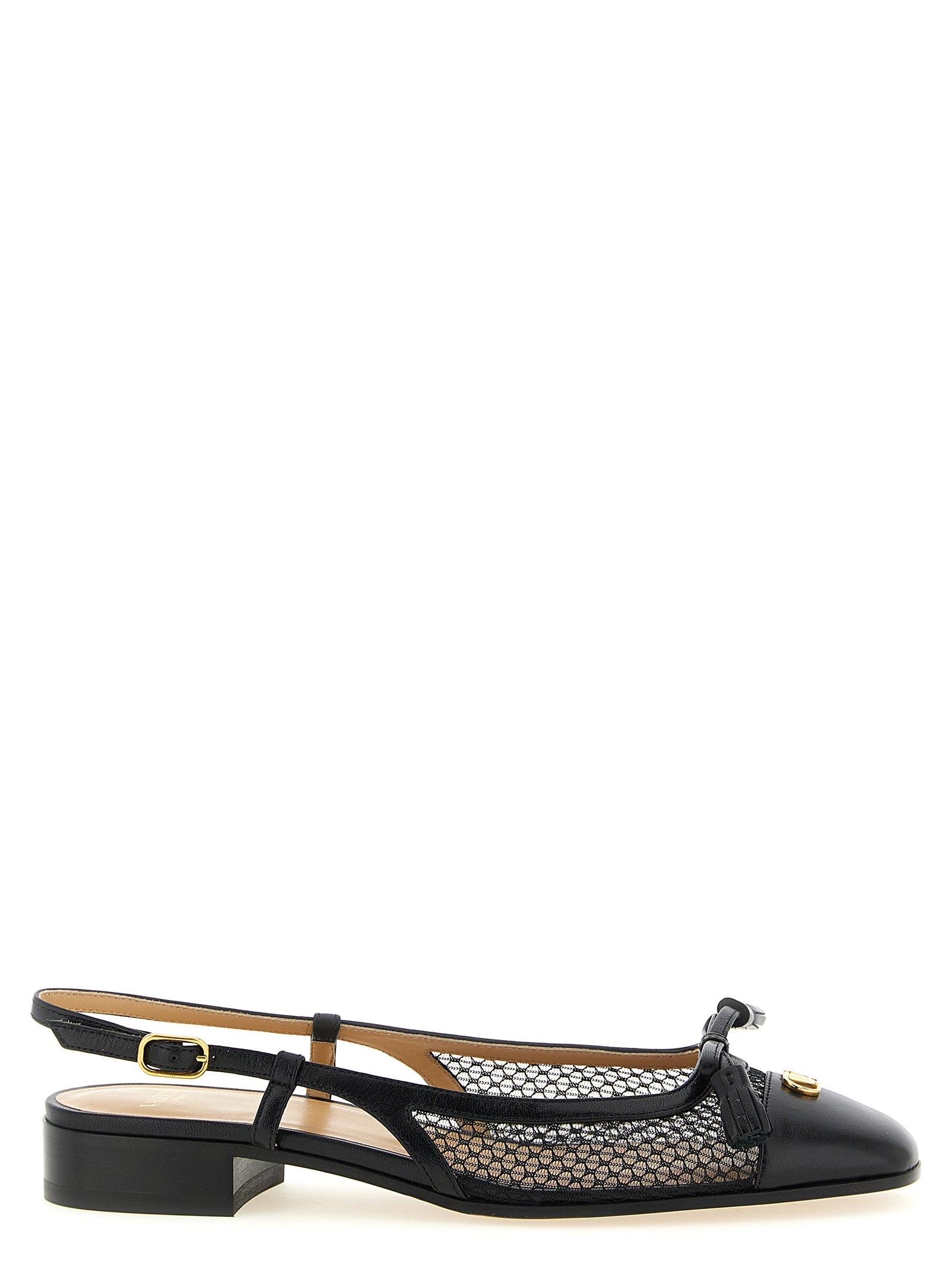 Valentino Garavani Black Ballet Flats 