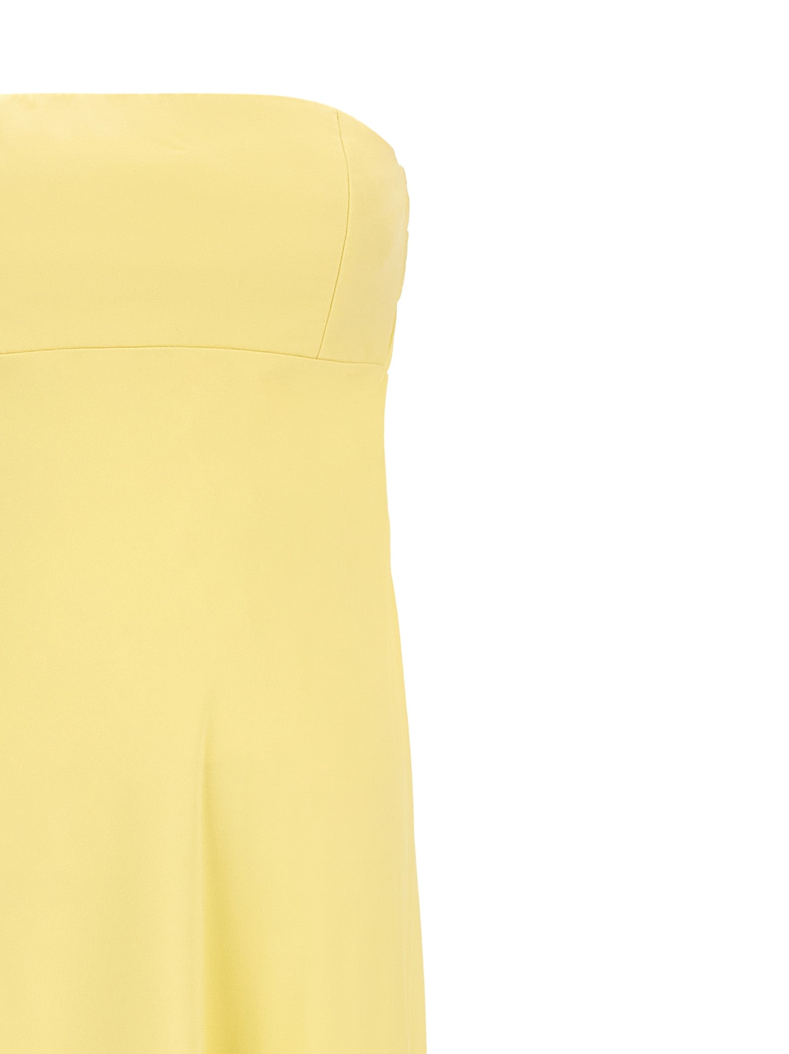 Giovanni Bedin Yellow Silk Dress 