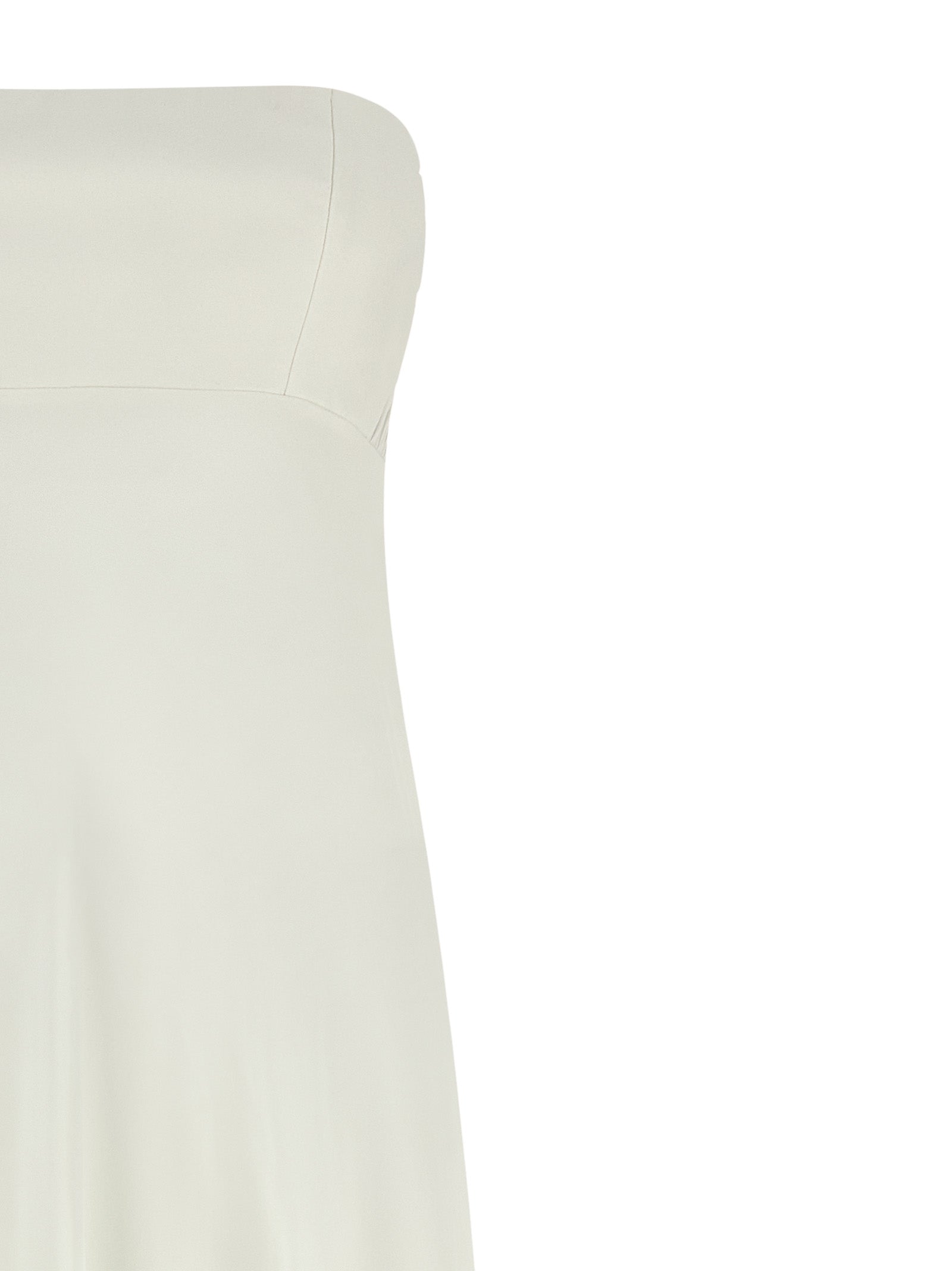 Giovanni Bedin White Silk Dress