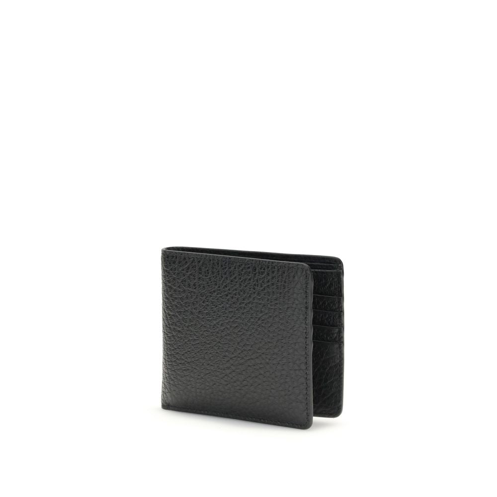 Maison Margiela Black Calf Leather Bos Taurus Wallet 