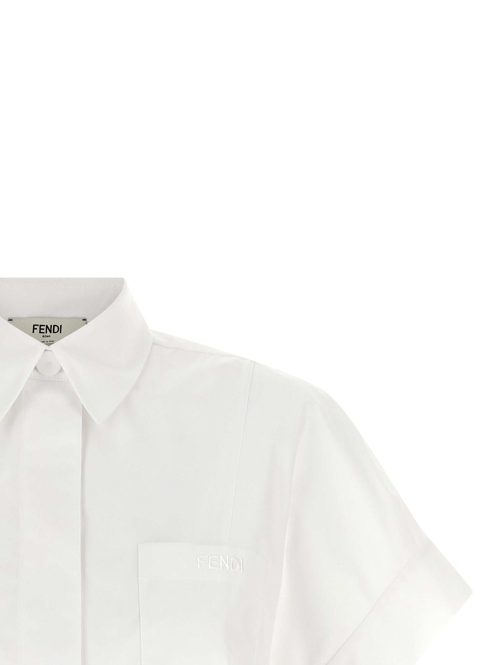 Fendi White Blouse 